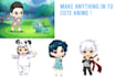 make cute chibi character