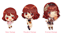 draw anime chibi art illustration, cute art style