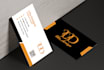 design elegant business card, visiting or name cards vistaprint