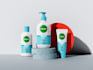 make a professional 3d product packaging mockup for products