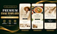 design high converting klaviyo mailchimp email templates