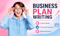 create a winning business plan with a tailored financial plan