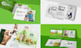 design brand guide with attractive logo in high resolution