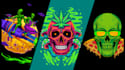 create colorful psychedelic and trippy style for your brand