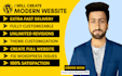 create a responsive wordpress website, wordpress blog or shopify store