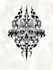 make u a dark gothic styled blackwork tattoo design