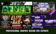 design  professional esports, gaming poster,event,tournament,gaming event