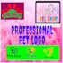 design modern pet,dog,cat and animal logo