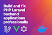do website development as full stack developer,  backend php developer