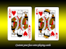 custom your face onto playing cards