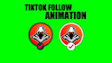 create tiktok follow animation