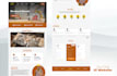 do your landing page design UI UX design on figma, xd or PSD