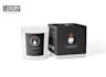 design custom editable candle label with logo and box design