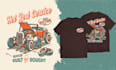 design vintage retro t shirt