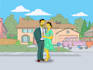 draw your whole family into yellow cartoon character