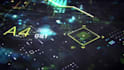 create amazing futuristic sci fi logo animation