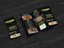 design awesome restaurant menu, flyer, poster and menu board