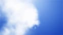 awesome clouds logo reveal animation