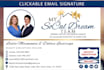 design responsive real estate clickable HTML email signature