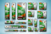 design website banners and headers, google display banner ads, custom web banner