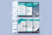 do digital brochure design, handout, annual report, trifold, leaflet catalog