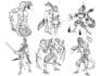 create custom fantasy art character and creatures