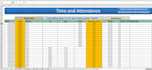 provide, ready to use time and attendance excel template