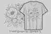 create unique graphic tshirt design illustration and mockup
