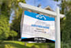 design professional real estate yard sign