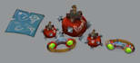 create 3d models, environments and texture stylized assets