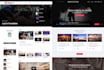 create your attractive podcast website