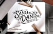 do custom hand lettering and typography logo