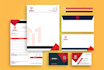design a premium stationery for your startup
