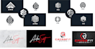 design professional  symbolic monogram logo