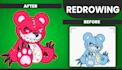 do vector art, tracing and illustration perfectly