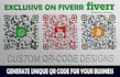 creat professional qr code design with your business logo