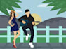 create 2d flat vector illustrations and vector art for your website, blog, app