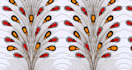create seamless african wax print design, digital design