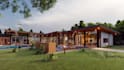 model thru revit and render it thru lumion or corona