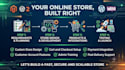 build a magento 2 or wordpress woocommerce ecommerce website