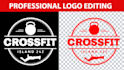 edit, recolor, change font, vectorize, make transparent png logo
