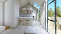 make a animate interior and outdoor