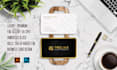 do spot uv, embossed luxury foil business card with qr code