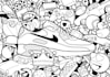 create cartoon doodle art illustration for your project