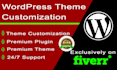 create a wordpress website, landing page, and responsive