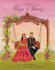 make wedding couple portrait , illustration and invites