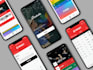 design professional mobile, tablet and web app
