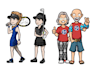 do a cartoon portrait