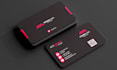 design professional business card with qr code