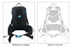 redraw black and white vector outline illustration line art image product sketch
